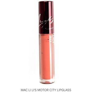 MAC x Aaliyah Li Li's Motor City Lipglass